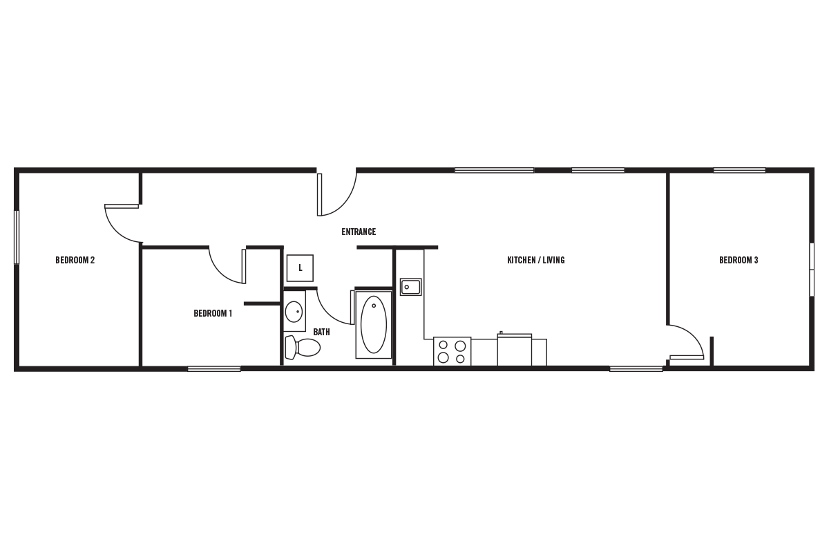 Floor Plan 3 Bedroom