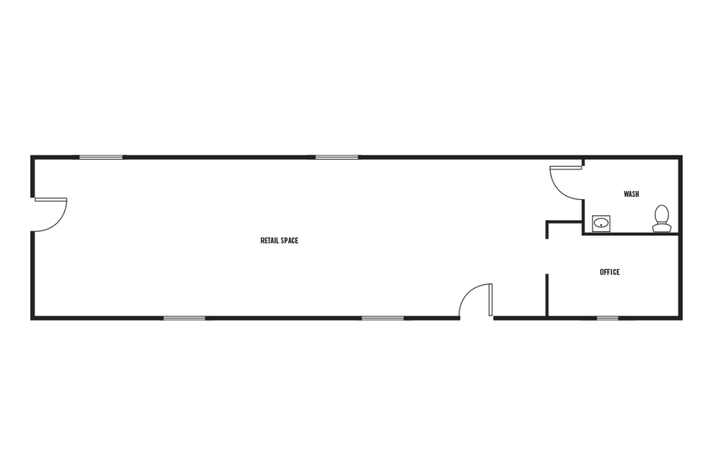 Floor Plan Utility Building Office