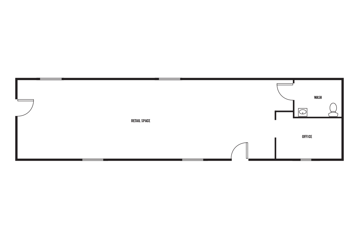 Floor Plan Utility Building Office
